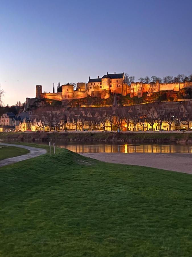 Le Rabelais, Superbe Appartement En Duplex, Proche Forteresse Et Monument Historique ชีนง ภายนอก รูปภาพ